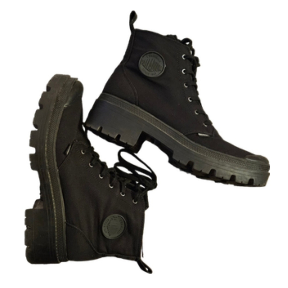 Black Pallabase Palladium Boots size 11